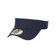 thumbnail image 1 of Solid Adjustable Sports Visor, Navy, 1 of 3