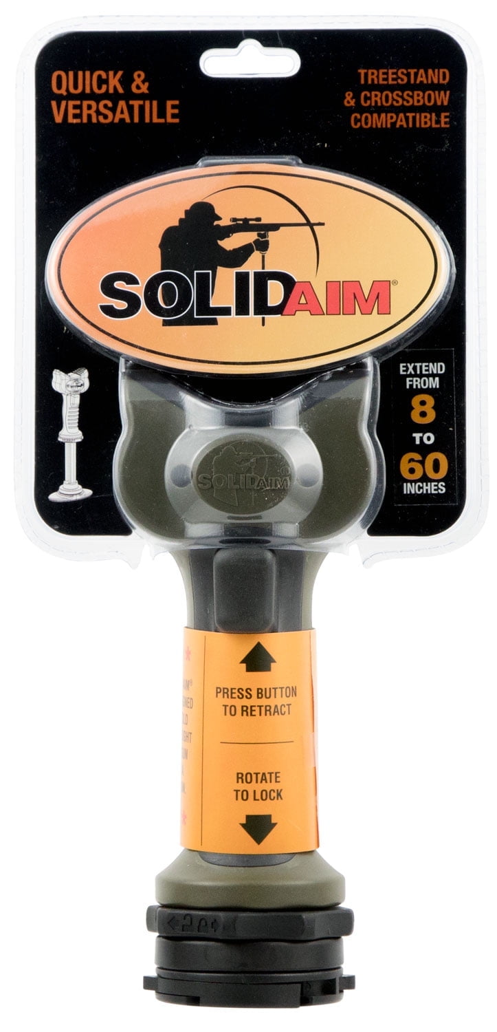 Solid Aim Retractable Shooting Stick 8 to 60 Inches Crossbow Solid Aim Retractable Shooting Stick 8 to 60 Inches Crossbow