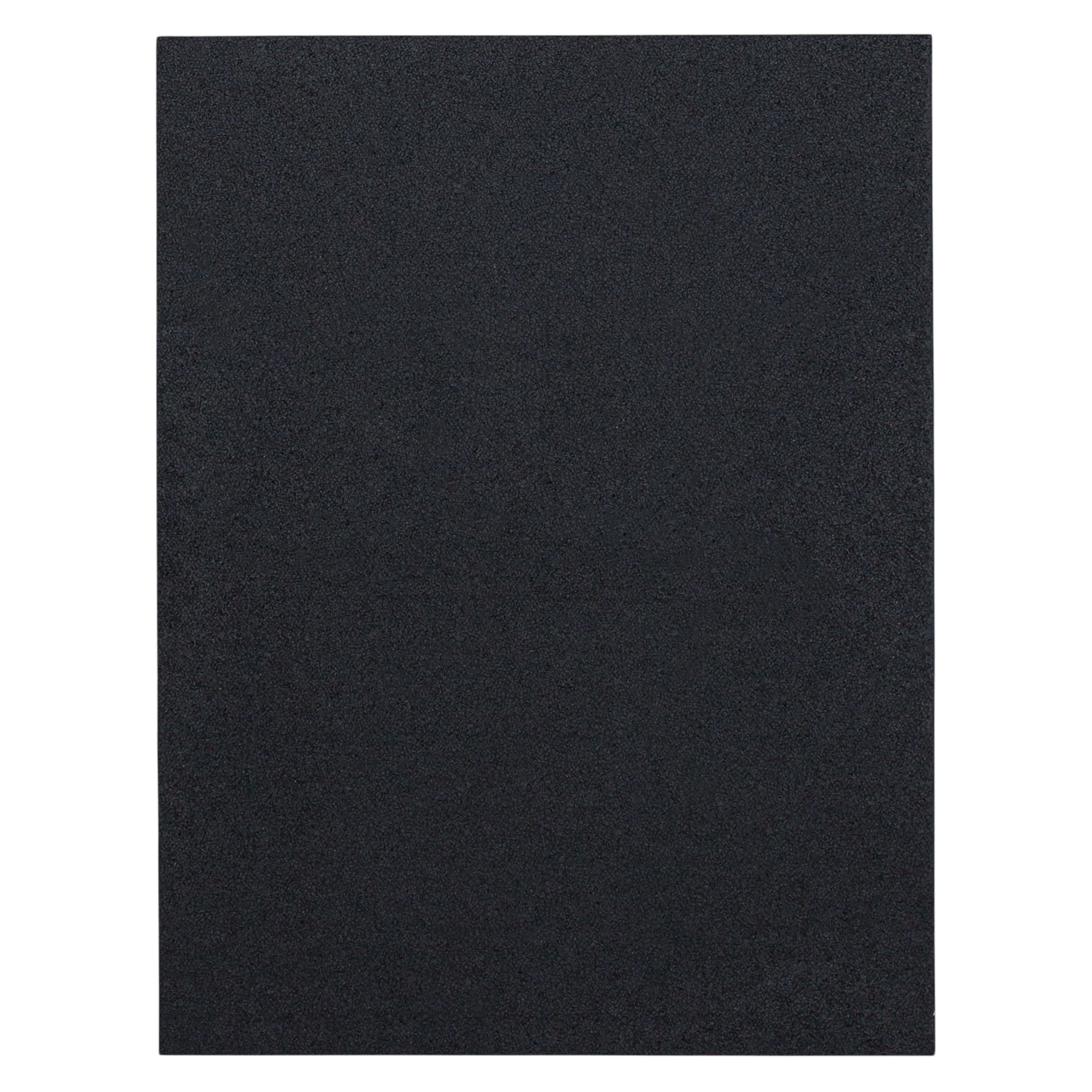 Black Heavy Duty Non-Skid Rubber Utility Mat 3' x 4'