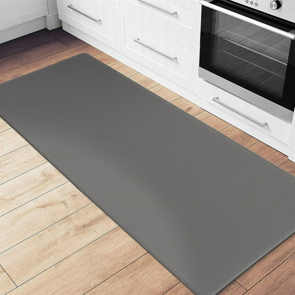 Solid Anti Fatigue Standing Mat 18" x 47" Gray