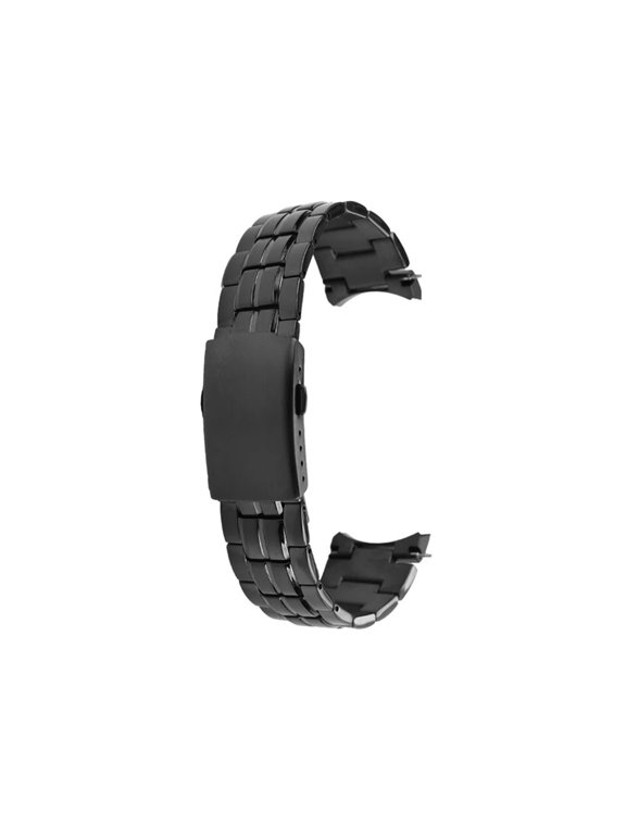 Solid Arc Mouth Stainless Steel Watch Fit For Casio Edifice Series EFB-540 Stainless Steel Watch Men's Wristband 22mm
