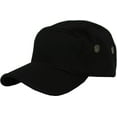 thumbnail image 1 of Solid Army Cap Five Panel Hat Adjustable Strap Back, 1 of 2