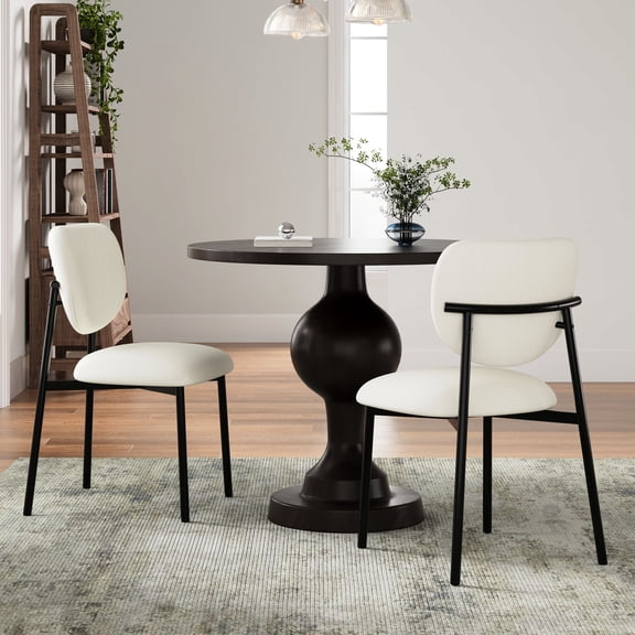 Solid Back Chair Design / Home Office Setup / Easy Assembly Required