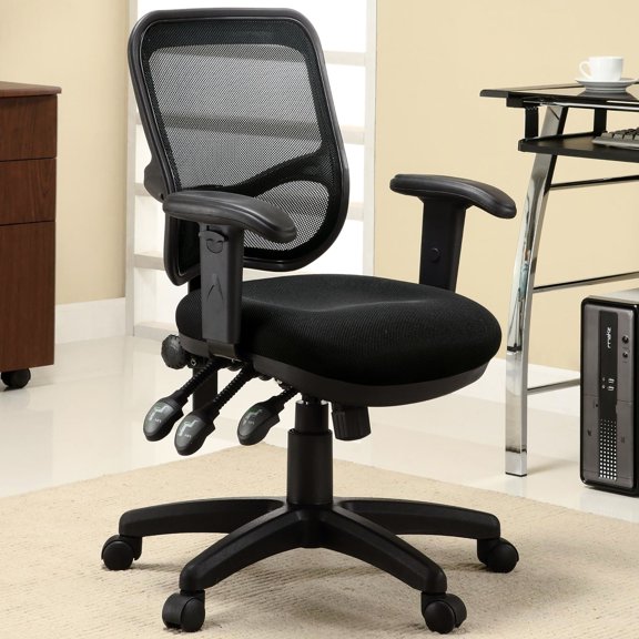 Solid Back Design / Office Chair / Back Support