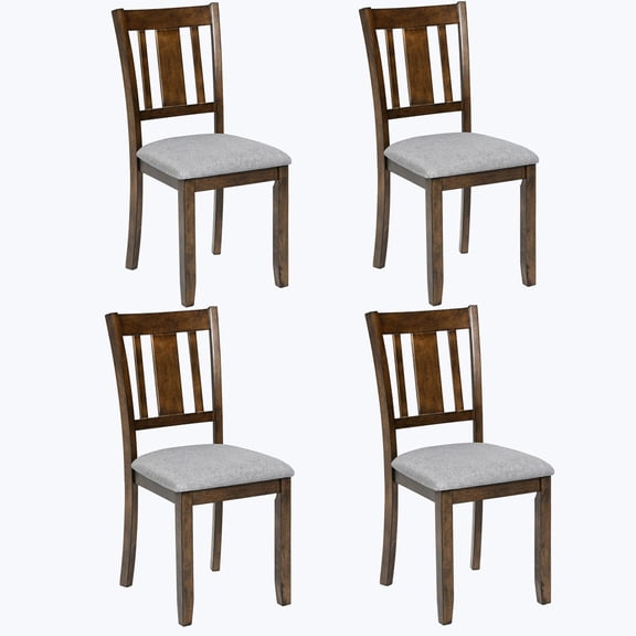 Solid Back Dining Chairs | Used in Dining or Waiting Room | Comfortable Sitting with Contoured Seat