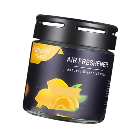 Solid Balm Air Freshener with Odor, Long-Lasting for Car & Home, Natural Scent Decor