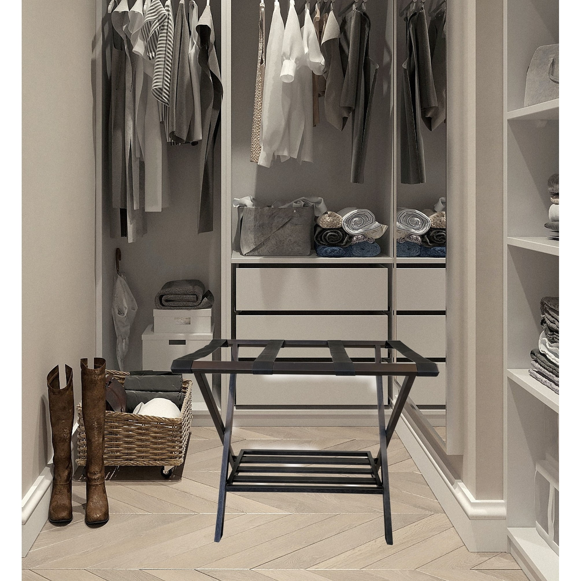 Closet luggage rack new arrivals