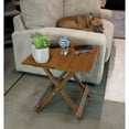 thumbnail image 1 of Solid Bamboo Folding Table Caramel Accent Tables, 1 of 5
