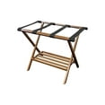 thumbnail image 1 of Solid Bamboo Luggage Rack in Caramel, 1 of 7