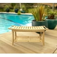thumbnail image 1 of Premier Solid Bamboo 39" Spa Bench, 1 of 5