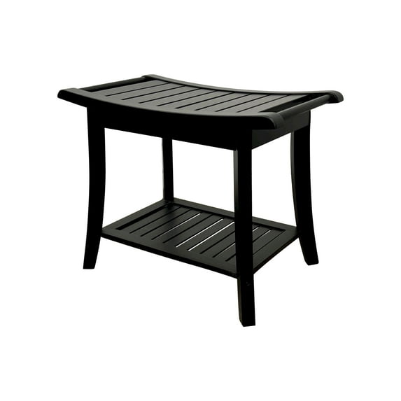 Solid Bamboo Spa Style Bench