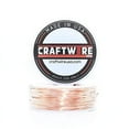 thumbnail image 1 of Solid Bare Copper Wire Round, Bright, Dead Soft & Half Hard 1/4 LB, Choose from 14, 16, 18, 20, 22, 24, 26, 28, 30 Gauge, 1 of 2
