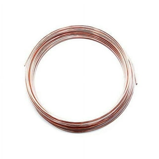 Solid Bare Copper Wire Round, Bright, Dead Soft & Half Hard 5 OZ
