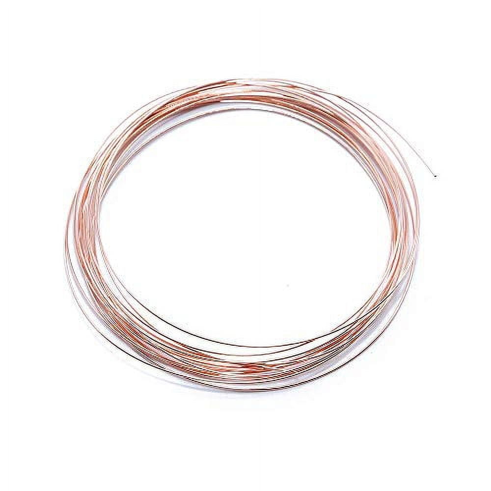 12 Gauge Half Round Dead Soft Copper Wire 5FT 