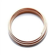 Solid Bare Copper Wire Square, Bright, Dead Soft 25 FT, Choose from 14, 16, 18, 20, 22 Gauge