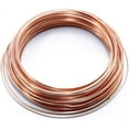 Solid Bare Copper Wire Square, Bright, Dead Soft, 50 Feet, 20 Gauge