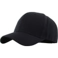 thumbnail image 1 of Solid Baseball Cap Velcro Adjustable Closure Plain Dad Hat, 1 of 5