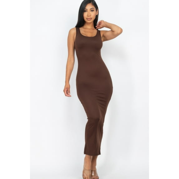 Solid Basic Maxi Dress