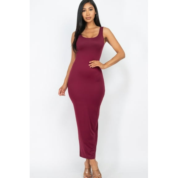 Solid Basic Maxi Dress