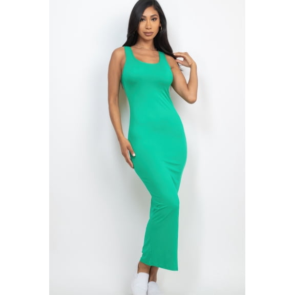Solid Basic Maxi Dress