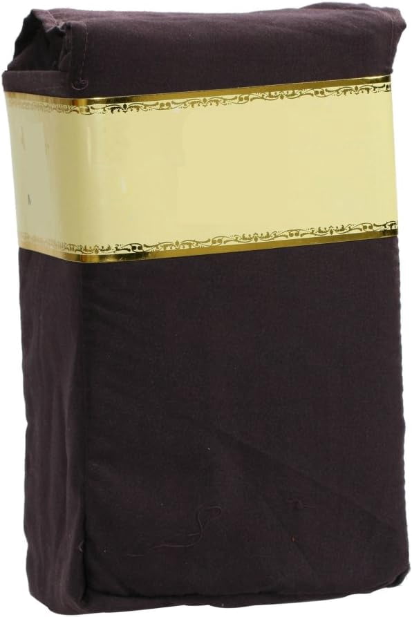 Solid Bed Skirt/Dust Ruffle, With A 14" Inch Drop, , Eggplant