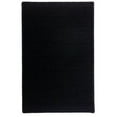 thumbnail image 1 of Solid Black 9 ft. square Rug, 1 of 1