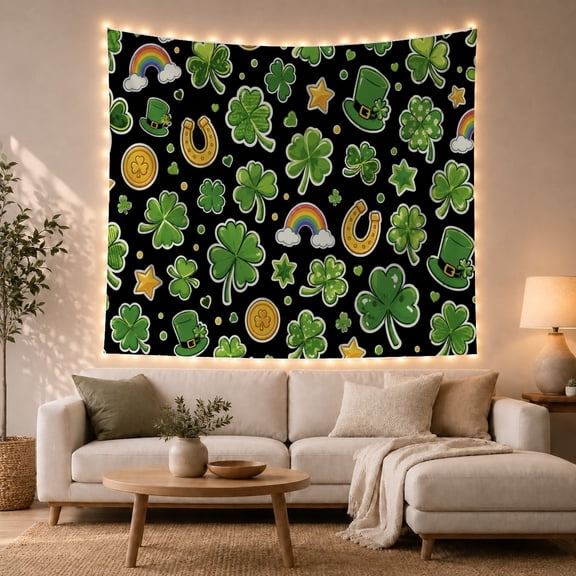Solid Black With Art Scene, Mystical Fantasy for Space Lovers, Galaxy Room Decor Statement Accent, Valentine's Day Gift, Tapestry Wall Hanging for Bedroom and Dorm
