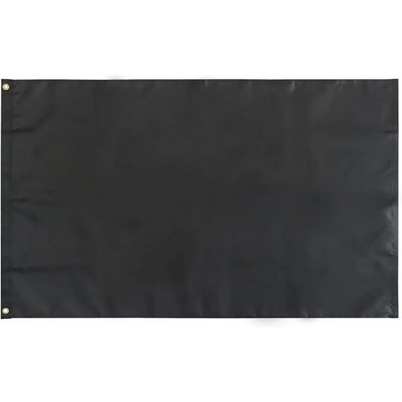 Solid Black Flag BlanK Flags 2x3 Ft Create Your Own Solid Black Flag DIY Blanks Canvas Banner to Decorate with Brass Grommets