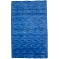 thumbnail image 1 of Solid Blue 5X8 Oriental Modern Rug, 1 of 11