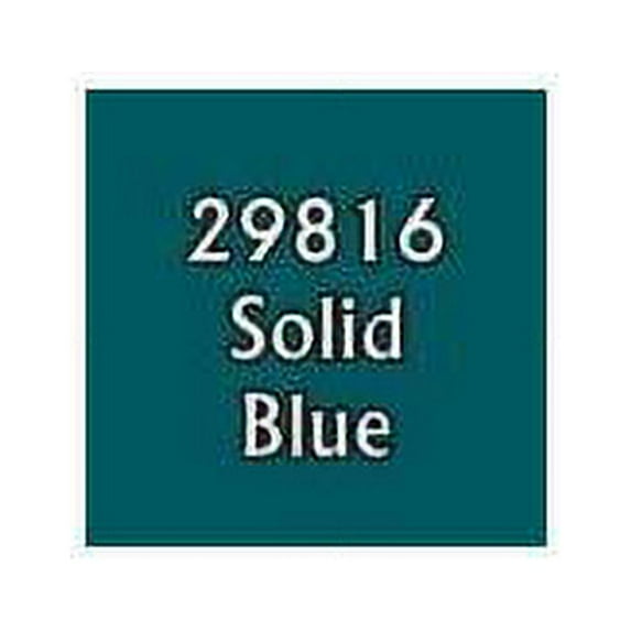 Solid Blue High Density Master Series Hobby Paint .5oz Dropper Bottle Reaper Miniatures