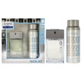 thumbnail image 1 of Solid Blue by Sapil for Men - 2 Pc Gift Set 3.4oz EDT Spray, 5.1oz Perfumed Deodorant Spray, 1 of 6