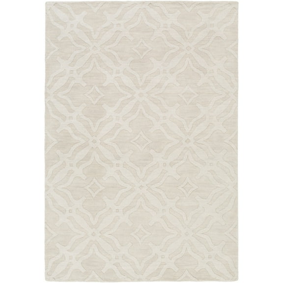 Solid & Border AWMP4017-69 Area Rug Rectangle 6' x 9'