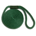thumbnail image 1 of Solid Braid Nylon Dock Line - Forest Green, 5/8" x 20', 1 of 1