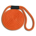 thumbnail image 1 of Solid Braid Nylon Dock Line - Orange, 1/2" x 10', 1 of 1