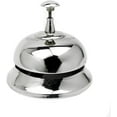 thumbnail image 1 of Solid Brass Desk Bell (Nickel Polished), 1 of 5