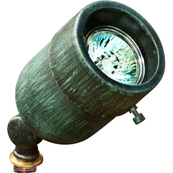 Solid Brass Directional Spotlight- Acid Green