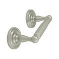 thumbnail image 1 of Deltana R2000 Solid Brass Double Post Toilet Paper Roll Holder from the R Series, Satin Nickel, 1 of 2