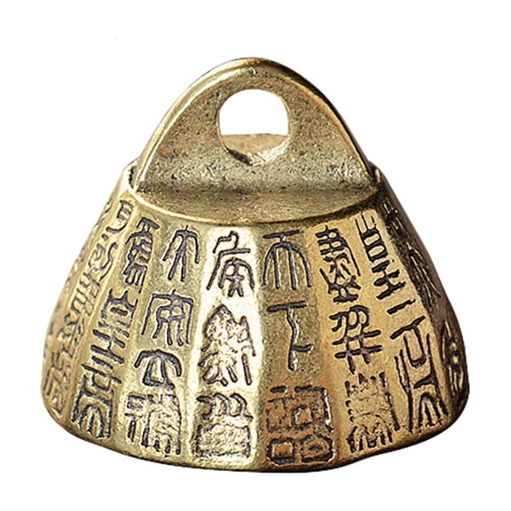 Solid Brass Heavy Weight Ancient Chinese Figurines Ornament Study Desk Book Paperweight Office Home Decoration Craft