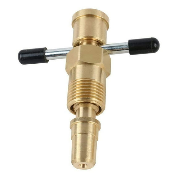 Solid Brass Olive Puller Tool for 22mm & 15mm Pipe Diameters Effortless Olive Removal