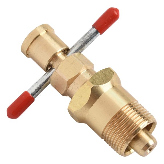 Solid Brass Olive Puller Tool for Removal of Valves and Compression Joints (RED)