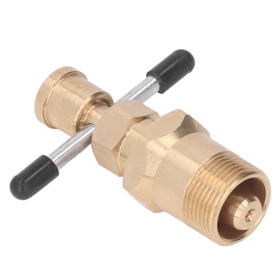 Solid Brass Olive Remover Puller Tool and Pipe Extractor Repair Disassembly Hand Tool for 15mm / 0.59 in and 22mm / 0.87 in Pipes