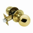 thumbnail image 1 of Solid Brass Passage Lock Ball Door Knob-Carded, 1 of 1