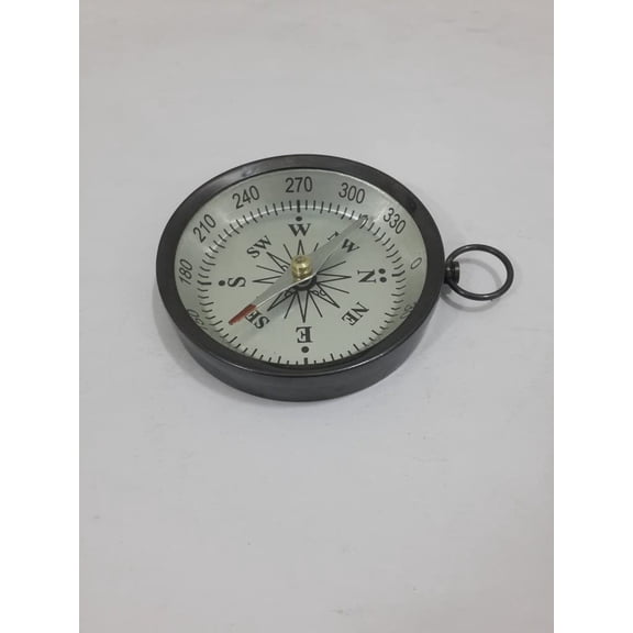 Solid Brass Pocket Compass 3" Bronze Compass