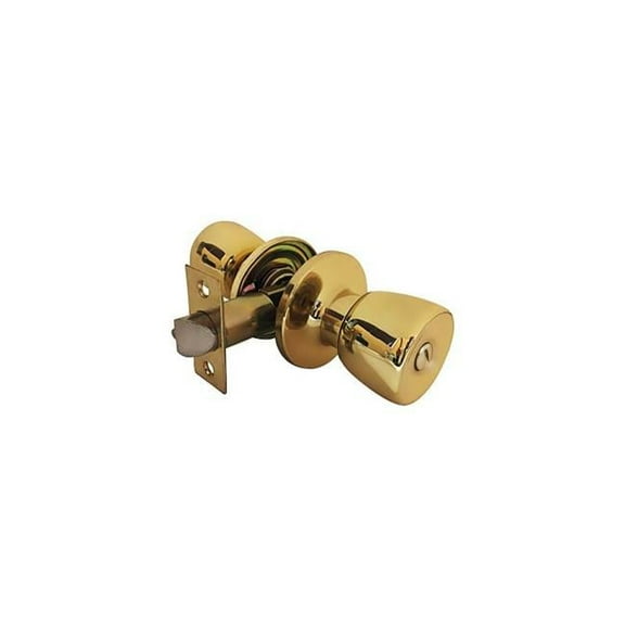 Solid Brass Privacy Knob-Tubular - Carded Door Lock