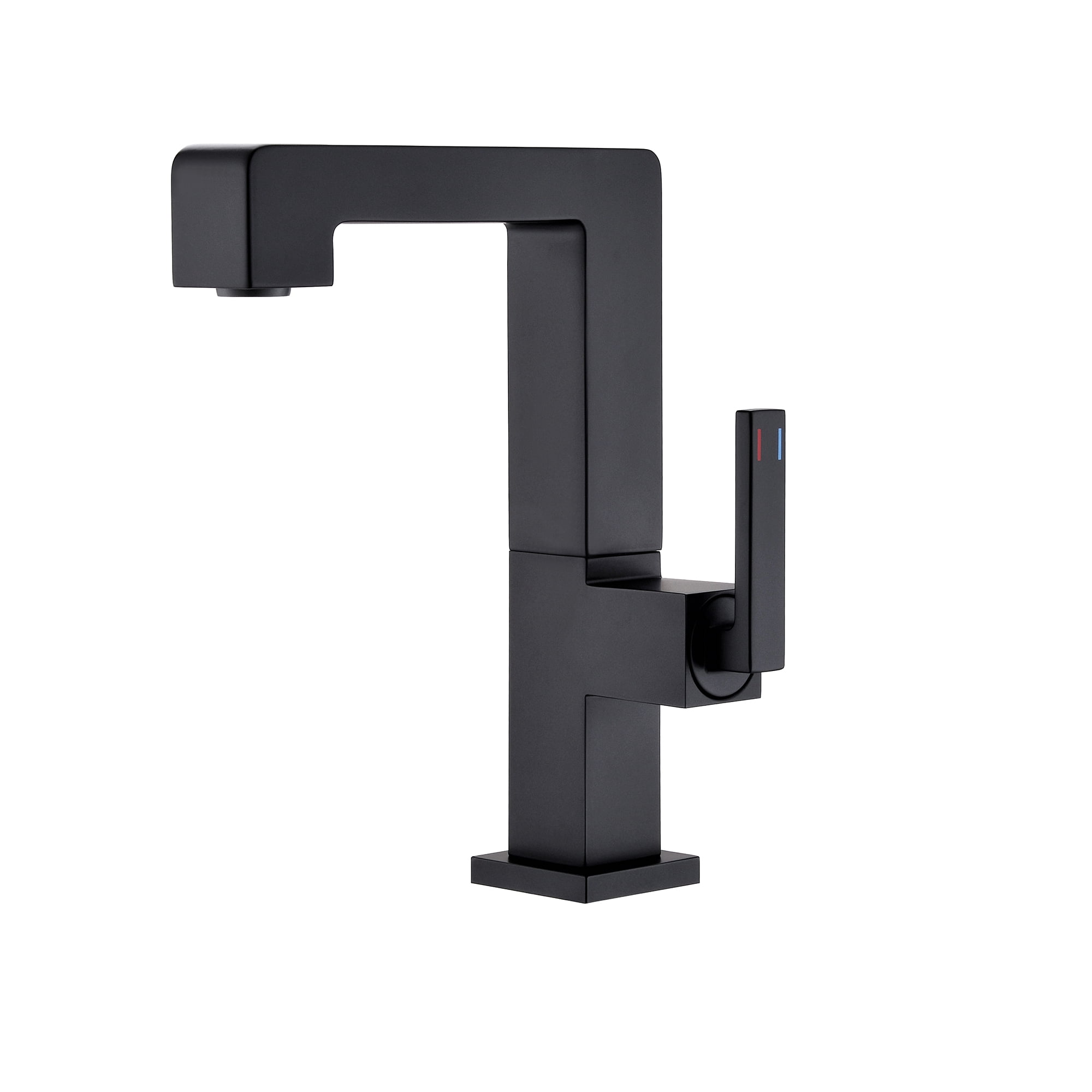 Solid Brass Single Hole Bathroom Sink Faucet