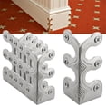 thumbnail image 1 of 10PCS Vintage Metal Pure Copper Corner Protectors, Skirting Board Corner Protector for Furniture, Cabinets, and Boxes, Home Accessory Decor (Silver), 1 of 7