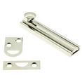 thumbnail image 1 of Solid Brass Surface Bolt, Bright Nickel - 4 in., 1 of 1