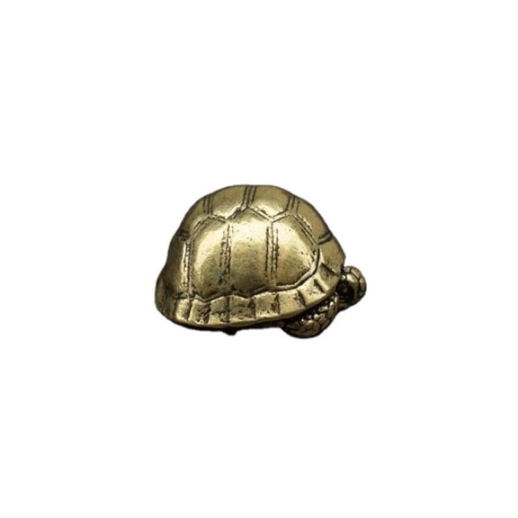Solid Brass Turtle Statue 1 Pc Ornament Turtle Tea Pet Decoration Collectibles'