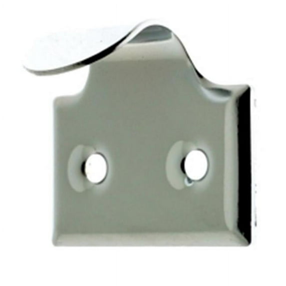 Solid Brass Window Hook Lift, Polished Chrome