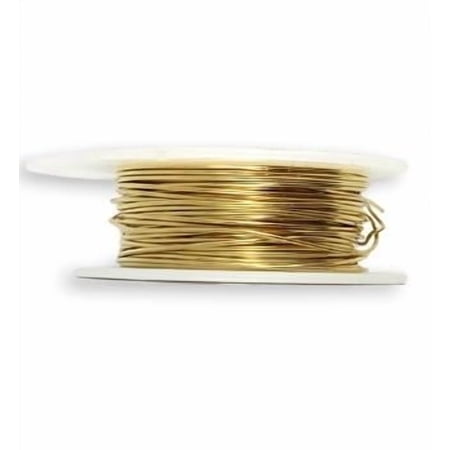 Solid Brass Wire, 20ga, (45ft) (2 pk)